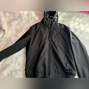Michael Kors Black Windbreaker Jacket